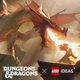Logo for Dungeons & Dragons and Lego Ideas' collaboration